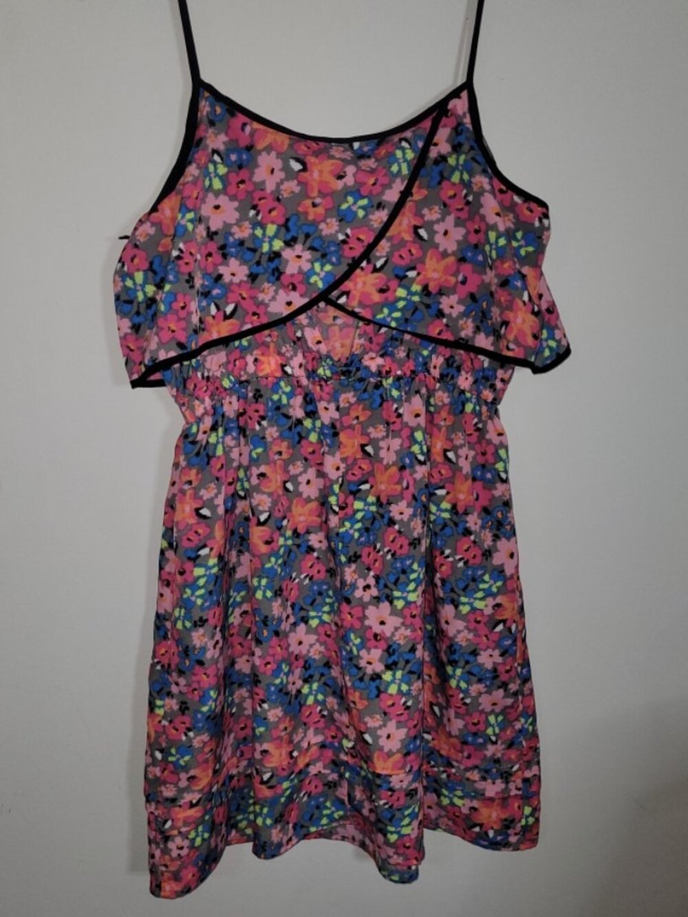 Candies Floral Dress Size XL Juniors - Picture 3 of 4